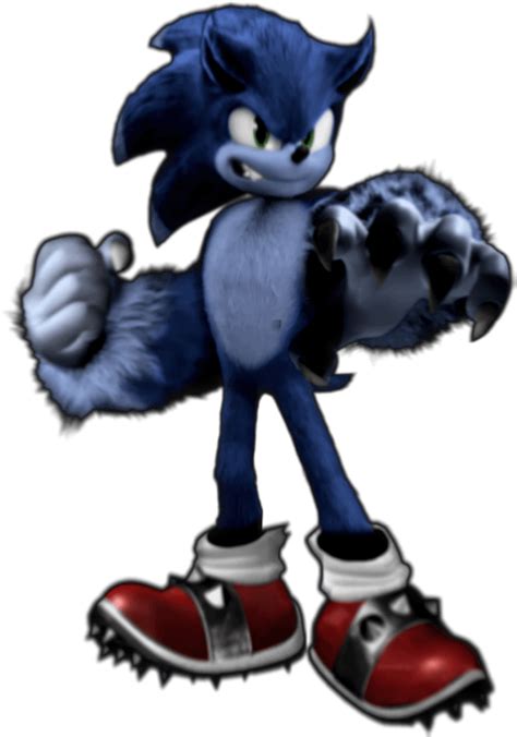 the real sonic the werehog
